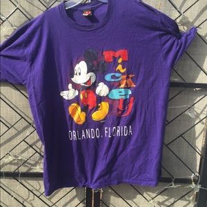 Disney Mickey Mouse Orlando T shirt Women’s XL